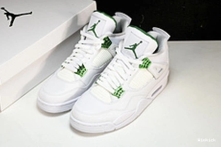 Metallic Retro Jordan 4 CT8527-113 Green 1103